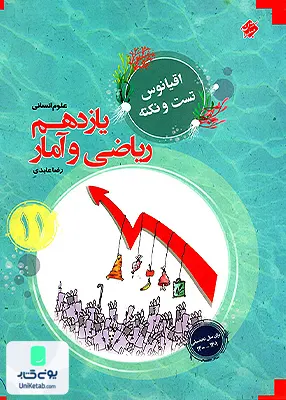 کتاب اقیانوس تست و نکته ریاضی و آمار یازدهم رشته انسانی مبتکران