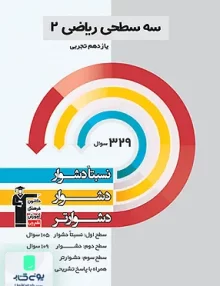 کتاب سه سطحی ریاضی یازدهم رشته تجربی قلم چی