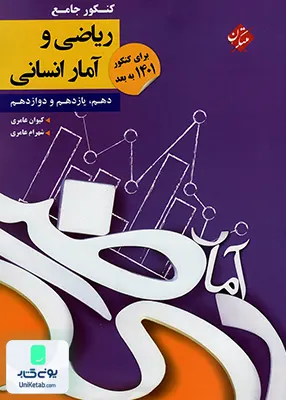 کتاب ریاضی و آمار جامع کنکور رشته انسانی مبتکران