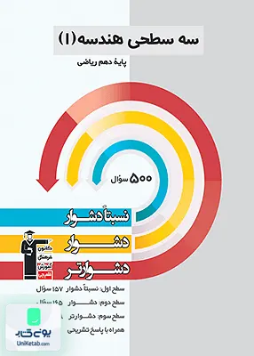 سه سطحی هندسه دهم رشته ریاضی قلم چی